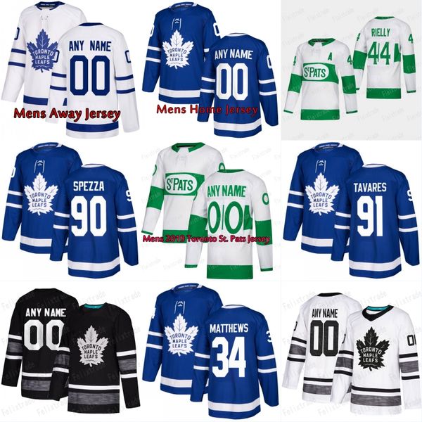 2019 New 91 John Tavares Toronto Maple Leafs Jersey 16 Mitch Marner 34 Auston Matthews Mens Womens Youth Kids Hockey Jerseys
2019 New 91 John Tavares Toronto Maple Leafs Jersey 16 Mitch Marner 34 Auston Matthews Mens Womens Youth Kids Hockey Jerseys