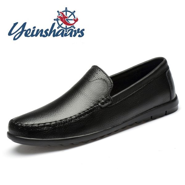 mens shoes brand genuine leather casual shoes lightweight driving slip on flat loafers moccasin homme 36-47, Black
mens shoes brand genuine leather casual shoes lightweight driving slip on flat loafers moccasin homme 36-47, Black
