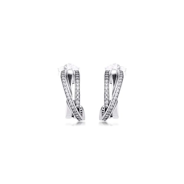 earrings for women entwined stud earring pendientes kolczyki aretes de mujer brincos 925 sterling silver jewelry, Golden;silver
earrings for women entwined stud earring pendientes kolczyki aretes de mujer brincos 925 sterling silver jewelry, Golden;silver