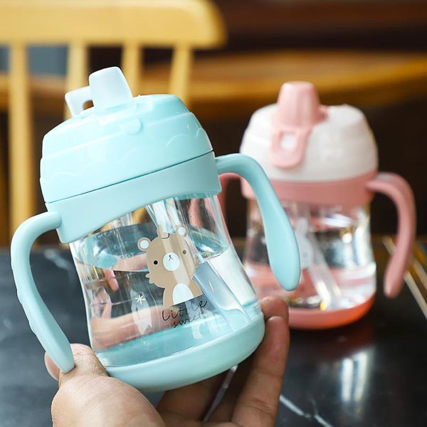 260ml baby feeding bottle thicken kids children learn feeding drinking water straw bottle training soft mouth
260ml baby feeding bottle thicken kids children learn feeding drinking water straw bottle training soft mouth