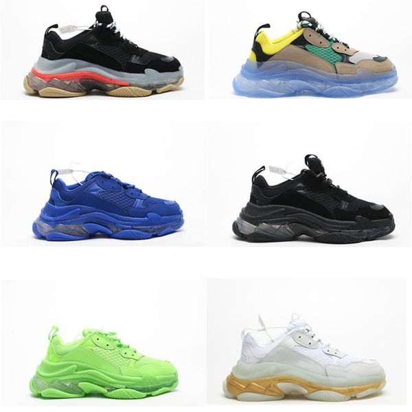 20 new paris triple s luxury designers sneakers chaussures homes men women platform fitness casual air cushion dad shoes with crystal sole, Black
20 new paris triple s luxury designers sneakers chaussures homes men women platform fitness casual air cushion dad shoes with crystal sole, Black