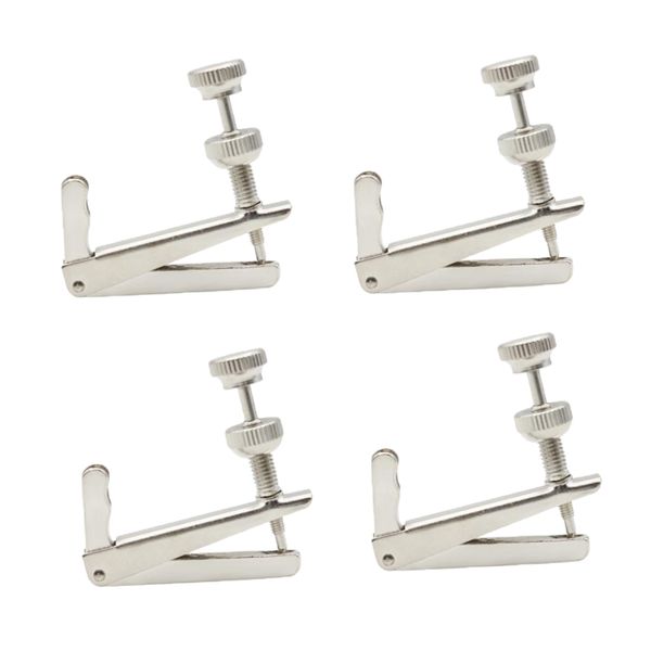 4 pieces metal violin fine tuners string adjusters for 3/4-4/4 fiddle universal accessories
4 pieces metal violin fine tuners string adjusters for 3/4-4/4 fiddle universal accessories