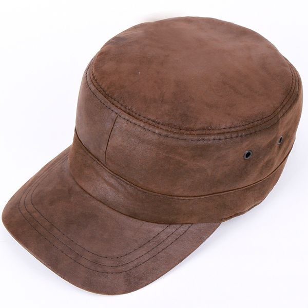 new arrival genuine leather hat male outdoor baseball cap leisure peaked cap autumn winter flatcap elderly hat b-7178, Blue;gray
new arrival genuine leather hat male outdoor baseball cap leisure peaked cap autumn winter flatcap elderly hat b-7178, Blue;gray