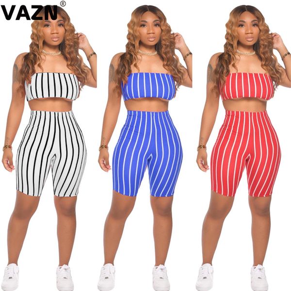 vazn 2020 sumer lady 3 colors striped 2-piece mid set strapless short kmnee-length pants set club sets, White
vazn 2020 sumer lady 3 colors striped 2-piece mid set strapless short kmnee-length pants set club sets, White