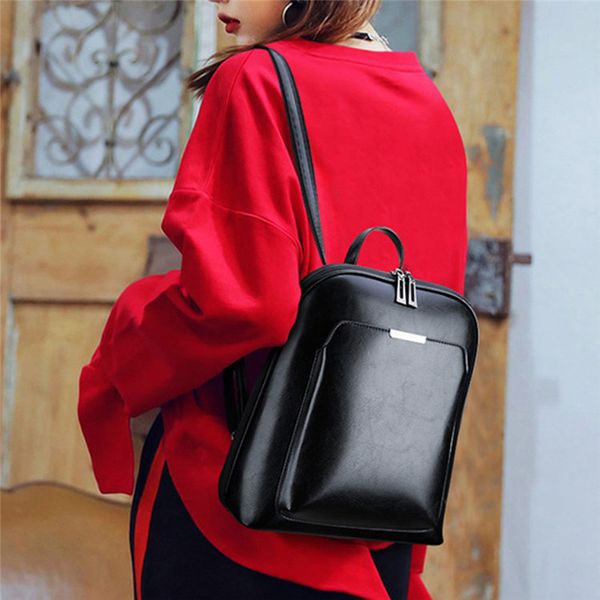 fashion women backpack strap leather female zipper softback waterproof backpacks for teenage girls school bag pu women bags
fashion women backpack strap leather female zipper softback waterproof backpacks for teenage girls school bag pu women bags