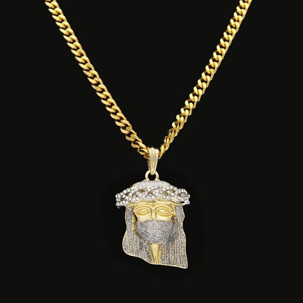 mens necklace gold cuban chain hip hop necklace jewelry 2018 new iced out jesus piece pendant necklaces, Silver
mens necklace gold cuban chain hip hop necklace jewelry 2018 new iced out jesus piece pendant necklaces, Silver