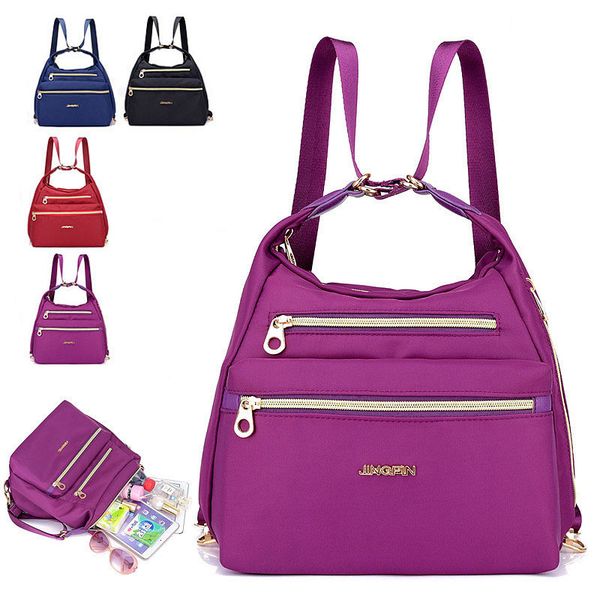 outdoor nylon material waterproof women's small backpack multi-function oblique cross bag for female
outdoor nylon material waterproof women's small backpack multi-function oblique cross bag for female