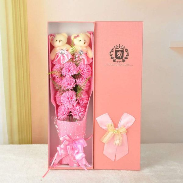 2019 11pcs artificial carnation flowers bouquet decoration carnation soap flower bouquet bears for mother's day wedding party
2019 11pcs artificial carnation flowers bouquet decoration carnation soap flower bouquet bears for mother's day wedding party
