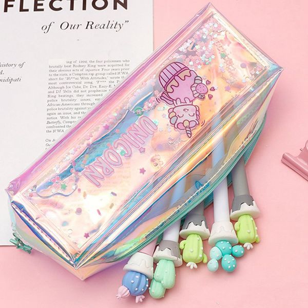 unicorn pencil case laser oil holographic pencil case for girls boys kawaii box bag school supplies stationery
unicorn pencil case laser oil holographic pencil case for girls boys kawaii box bag school supplies stationery