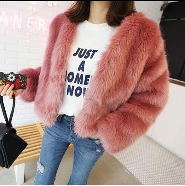 vetement 2019 winter women's faux fur jacket artificial fur overcoat furry coat femme plus size furry fake outwear z305, Black
vetement 2019 winter women's faux fur jacket artificial fur overcoat furry coat femme plus size furry fake outwear z305, Black