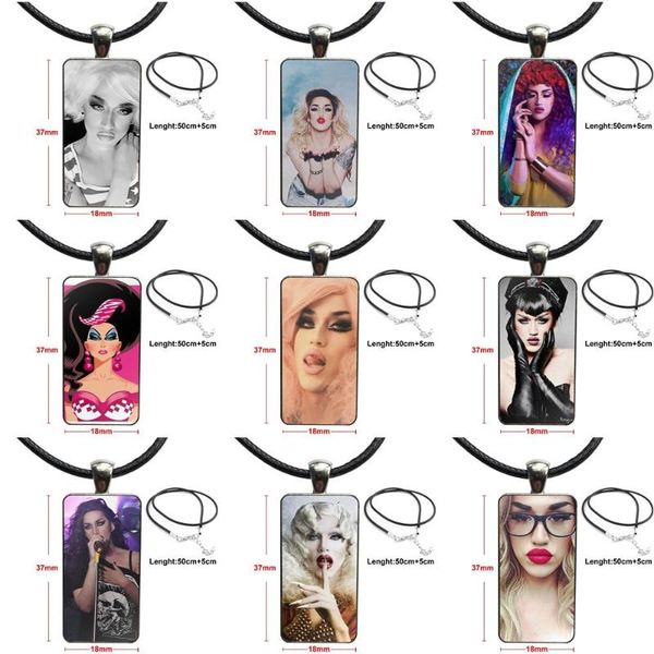 adore delano drawing glass pendant necklace handmade half pendant rectangle necklace for gift, Silver
adore delano drawing glass pendant necklace handmade half pendant rectangle necklace for gift, Silver