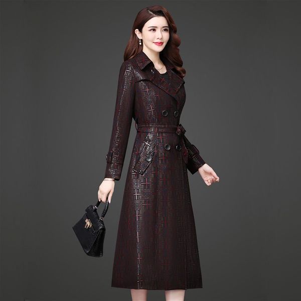 vintage women trench coat 2020 spring double-breasted female long trench ladies windbreaker, Tan;black
vintage women trench coat 2020 spring double-breasted female long trench ladies windbreaker, Tan;black