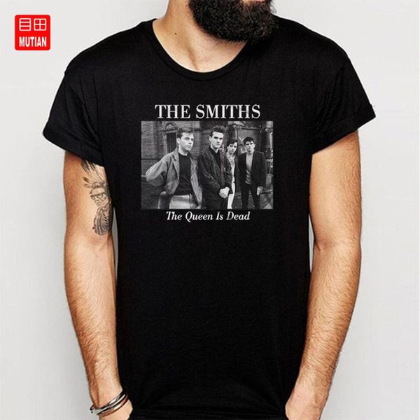 the smiths queen is dead t shirt, White;black
the smiths queen is dead t shirt, White;black