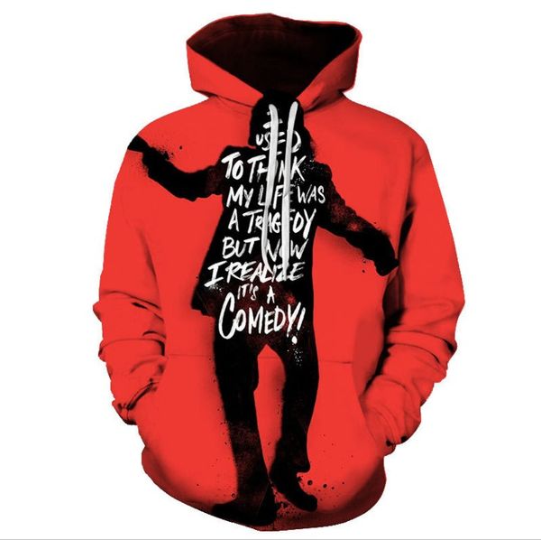 joker costume hoodie hoodies men women new fashion autumn winter pullover tracksuit sudadera hombre casual sweatshirts, Black
joker costume hoodie hoodies men women new fashion autumn winter pullover tracksuit sudadera hombre casual sweatshirts, Black