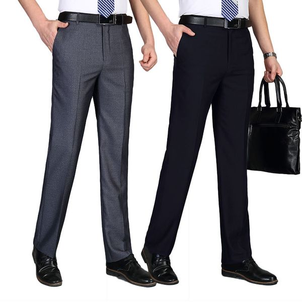 men pants slim spring autumn solid color straight large size suit pants man 1708, White;black
men pants slim spring autumn solid color straight large size suit pants man 1708, White;black