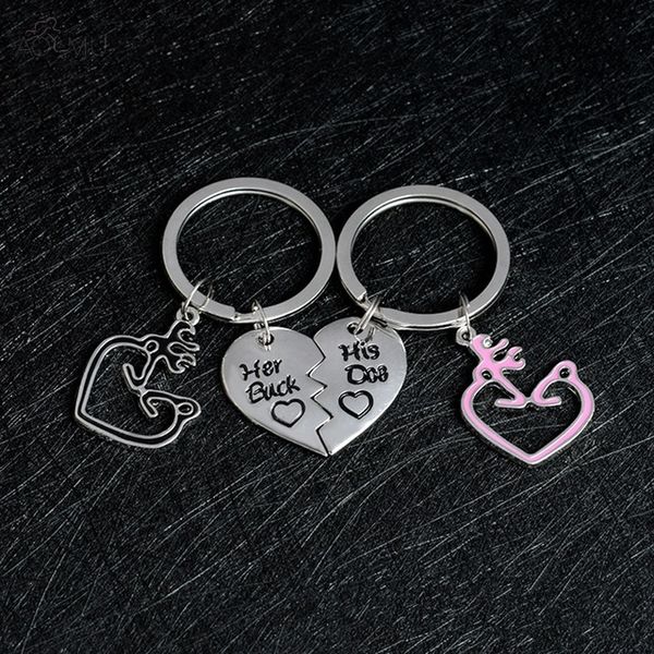 set her buck/his doe love heart bag pendant key chain tote car keyrings men women girl valentine gifts trinket keychain, Silver
set her buck/his doe love heart bag pendant key chain tote car keyrings men women girl valentine gifts trinket keychain, Silver