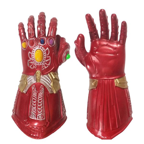 

marvel avengers hero cosplay theme costume designer glowing gloves halloween and funny dress party cosplay props, Silver