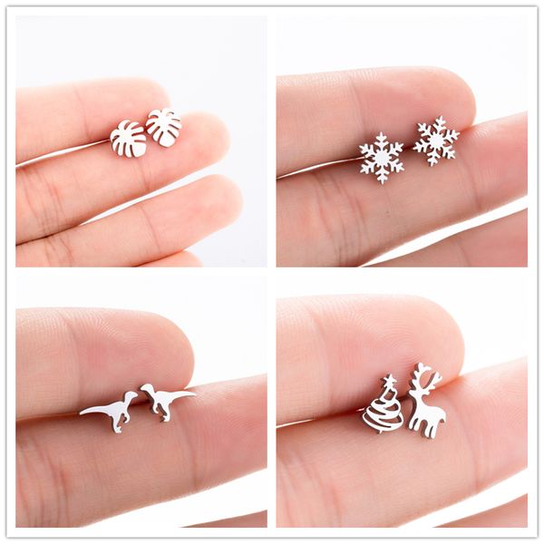 oly2u stainless steel boho hollow palm leaf stud earrings dainty ancient dinosaur animal earings for women brincos, Golden;silver
oly2u stainless steel boho hollow palm leaf stud earrings dainty ancient dinosaur animal earings for women brincos, Golden;silver