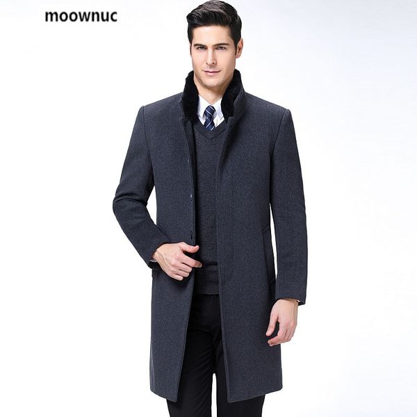 2019 new arrival autumn&winter single-breasted wool long trench coat men,men's wool jackets,warm coat,plus-size, Black
2019 new arrival autumn&winter single-breasted wool long trench coat men,men's wool jackets,warm coat,plus-size, Black