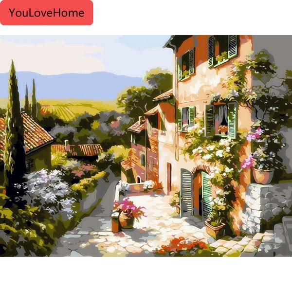 landscape diy frameless oil painting by numbers courtyard scenery picture canvas painting for living room wall art canvas
landscape diy frameless oil painting by numbers courtyard scenery picture canvas painting for living room wall art canvas