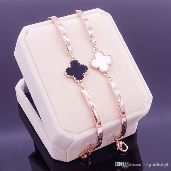 charming red clover bracelets & bangles for women girls gold color metal bracelets statement jewelry wholesale, Golden;silver
charming red clover bracelets & bangles for women girls gold color metal bracelets statement jewelry wholesale, Golden;silver