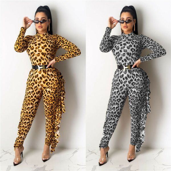 jumpsuit leopard women female lady lady long sleeve turtleneck ruffle bodysuit playsuit bodycon suit plus size, Black;white
jumpsuit leopard women female lady lady long sleeve turtleneck ruffle bodysuit playsuit bodycon suit plus size, Black;white