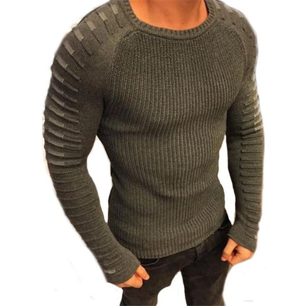 men's new high street casual solid color round neck elastic mens sweaters fashion casual cotton warm long sleeve men sweaters, White;black
men's new high street casual solid color round neck elastic mens sweaters fashion casual cotton warm long sleeve men sweaters, White;black