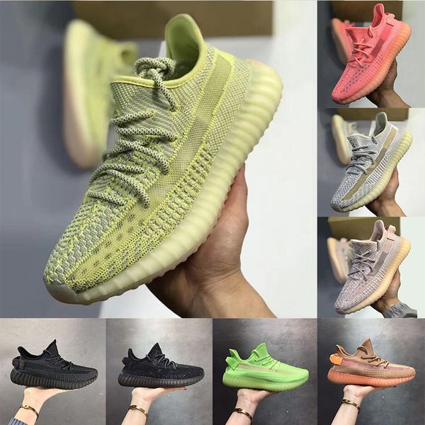 With Stock X Box Glow In Dark Kanye West Antlia Synth Lundmark Black Static Reflective GID Mens Womens Running Shoes Outdoor Trainer Sneaker
With Stock X Box Glow In Dark Kanye West Antlia Synth Lundmark Black Static Reflective GID Mens Womens Running Shoes Outdoor Trainer Sneaker