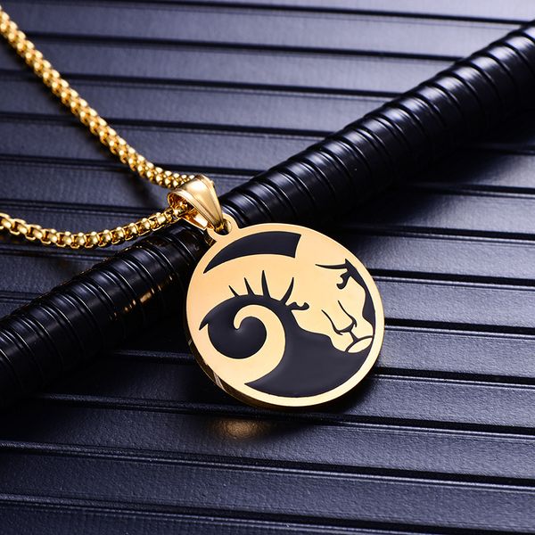 gold 12 constellation necklace pendant stainless steel gifts for male accessories steel necklace gold chains polishing jewelry, Silver
gold 12 constellation necklace pendant stainless steel gifts for male accessories steel necklace gold chains polishing jewelry, Silver
