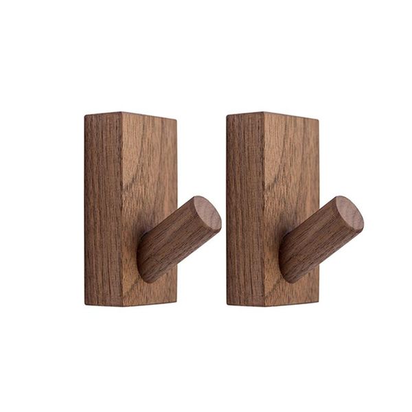2pcs nordic style wood wall coat hook simple wooden hanging hat hooks with super glue and screw for home bedroom
2pcs nordic style wood wall coat hook simple wooden hanging hat hooks with super glue and screw for home bedroom