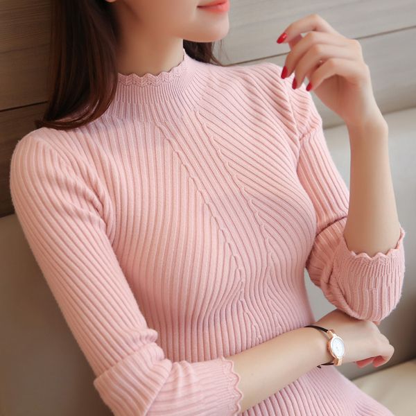 autumn bottoming sweater women's long-sleeved sweater fashion slim round neck, White;black
autumn bottoming sweater women's long-sleeved sweater fashion slim round neck, White;black
