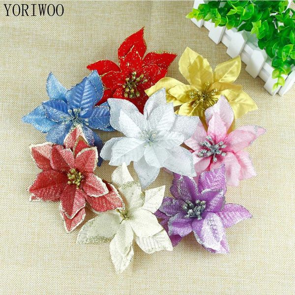 yoriwoo 50шт poinsettia рождественские цветы искусственные цветы блеск поддельный home decor merry christmas tree ornaments xmas tree y19110
yoriwoo 50шт poinsettia рождественские цветы искусственные цветы блеск поддельный home decor merry christmas tree ornaments xmas tree y19110