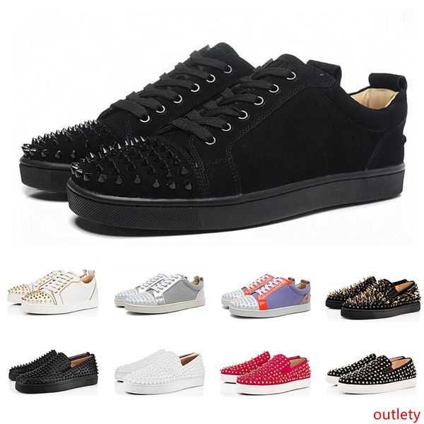 2019 designer fashion luxury s studded spikes flats shoes for men women black party lovers genuine leather casual sneakers
2019 designer fashion luxury s studded spikes flats shoes for men women black party lovers genuine leather casual sneakers