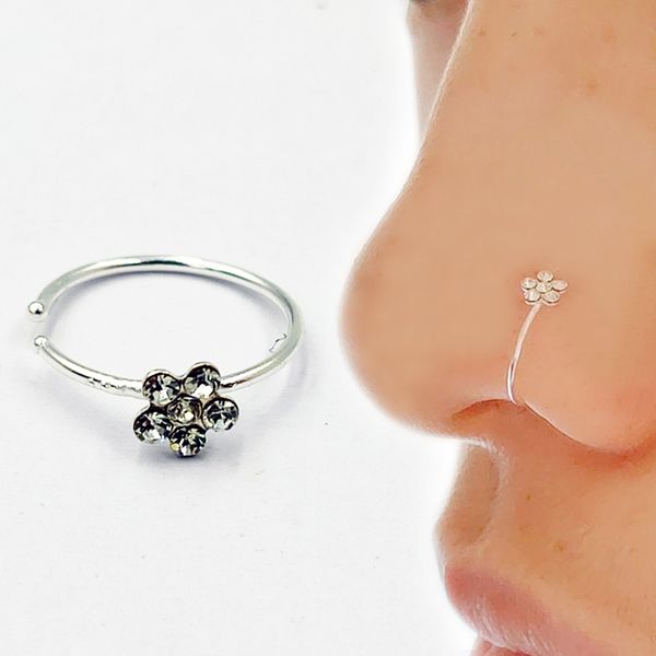 small thin flower clear crystal nose ring hoop tragus helix ring conch piercing 20pcs/pack, Slivery;golden
small thin flower clear crystal nose ring hoop tragus helix ring conch piercing 20pcs/pack, Slivery;golden