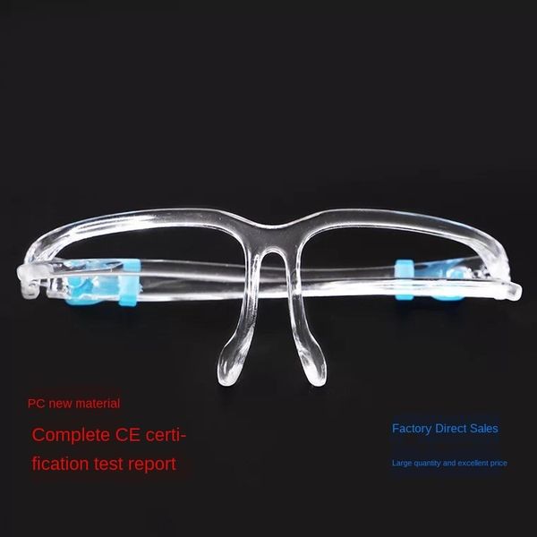 anti-oil splash glasses anti-fly foam pc new material protective mask hd transparent mask protective bracket, Silver
anti-oil splash glasses anti-fly foam pc new material protective mask hd transparent mask protective bracket, Silver
