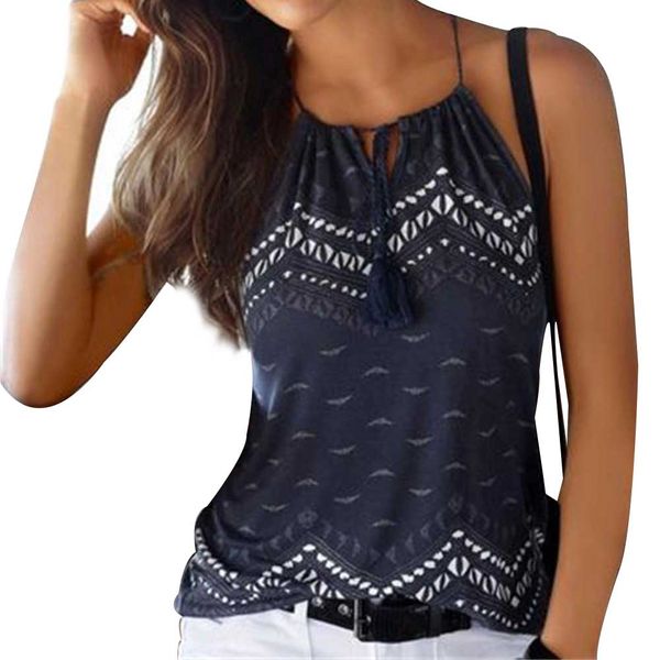 new women brtoadcloth sleeveless hollow out halter neck boho printed vest casual camis for summer fashion sexy, White
new women brtoadcloth sleeveless hollow out halter neck boho printed vest casual camis for summer fashion sexy, White