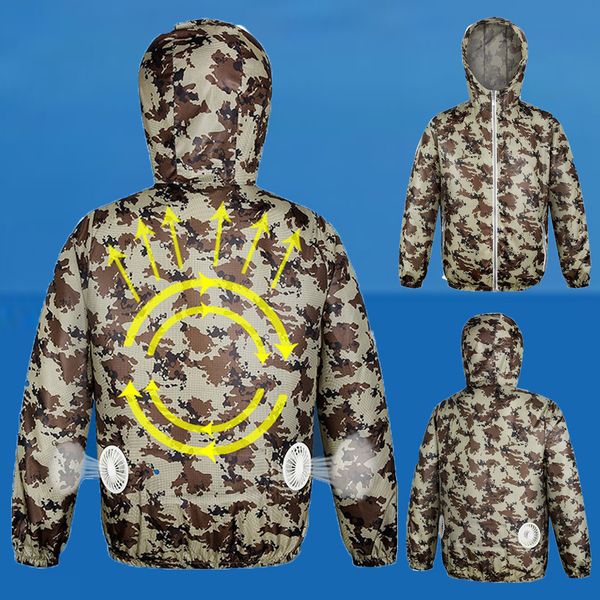 summer jacket men air conditioning heatstroke countermeasures outdoor chaqueta hombre working clothes chaqueta hombre, Black;brown
summer jacket men air conditioning heatstroke countermeasures outdoor chaqueta hombre working clothes chaqueta hombre, Black;brown