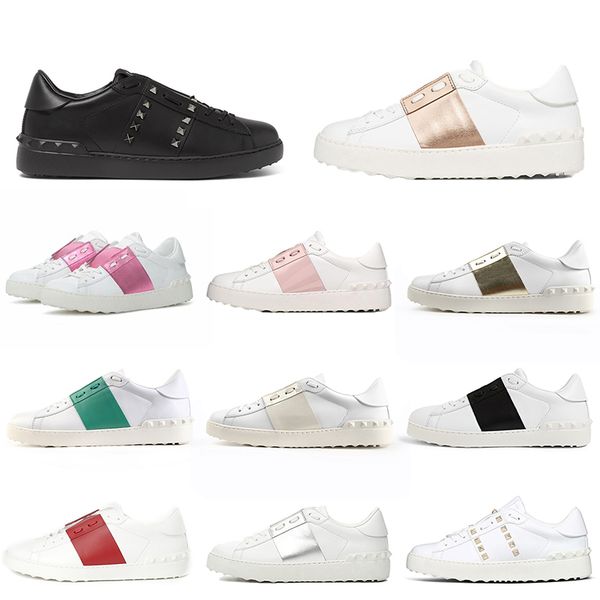 vogue luxury designer platform casual shoes white black red men women leather rivet open low sports sneakers size 35-46
vogue luxury designer platform casual shoes white black red men women leather rivet open low sports sneakers size 35-46