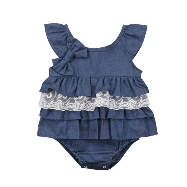 newborn baby girls infant clothes round neck romper sleeveless ruffle jumpsuit bow pullover tutu cotton clothes one pieces, Blue
newborn baby girls infant clothes round neck romper sleeveless ruffle jumpsuit bow pullover tutu cotton clothes one pieces, Blue