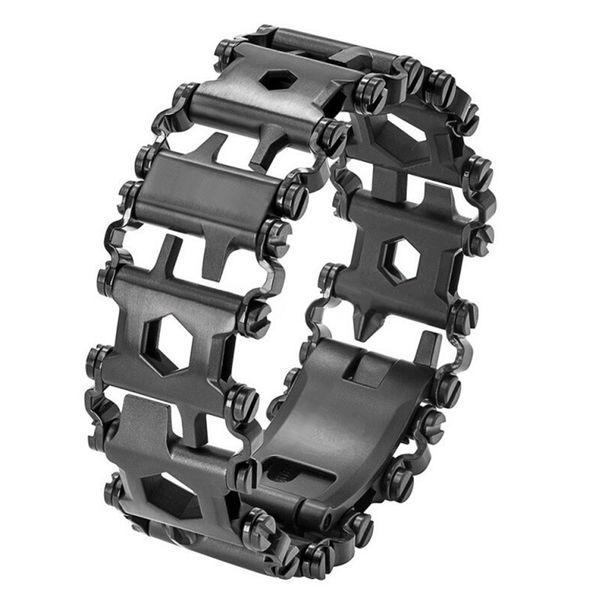 tread wrench wearable bolt driver outdoor bracelet travel multifunction tool screwdriver stainless steel emergency hiking opener, Black
tread wrench wearable bolt driver outdoor bracelet travel multifunction tool screwdriver stainless steel emergency hiking opener, Black