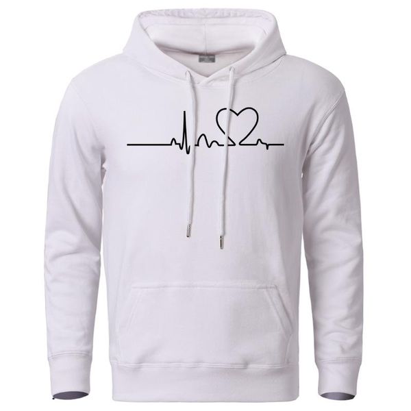 simple print love heartbeat hoodies 2020 autumn winter sweatshirts fashion fleece streetwear warm loose fit men's sportswear, Black
simple print love heartbeat hoodies 2020 autumn winter sweatshirts fashion fleece streetwear warm loose fit men's sportswear, Black
