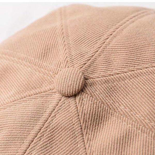 womens autumn vintage beret cap short brim visor cabbie newsboy octagonal hat 95ab, Blue;gray
womens autumn vintage beret cap short brim visor cabbie newsboy octagonal hat 95ab, Blue;gray
