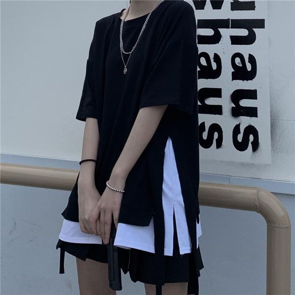nicemix fake two pieces patchwork couple t shirt women harajuku tshirt round collar female pullover 2020 new summer tees, White
nicemix fake two pieces patchwork couple t shirt women harajuku tshirt round collar female pullover 2020 new summer tees, White