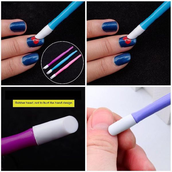1 pcs manicure sticker push rod art nail sticker push stick nail art tool ty99, Silver
1 pcs manicure sticker push rod art nail sticker push stick nail art tool ty99, Silver