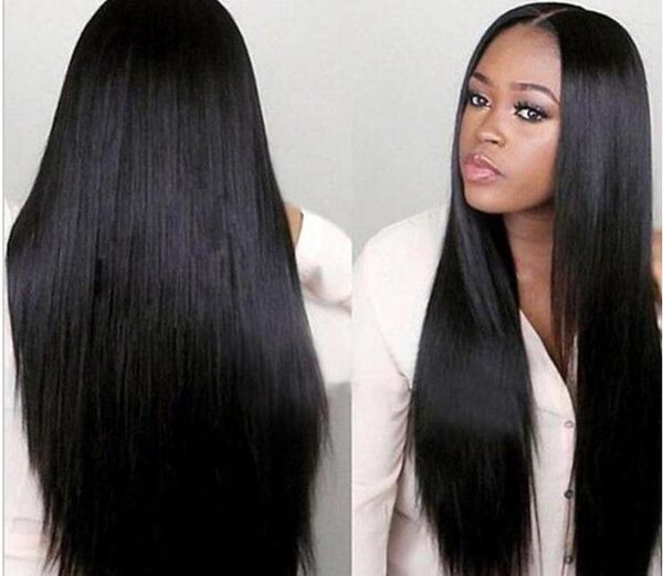 2020 brazilian human hair glueless full lace wigs lace front wig weft back front lace wig for women natural black straight, Black;brown
2020 brazilian human hair glueless full lace wigs lace front wig weft back front lace wig for women natural black straight, Black;brown
