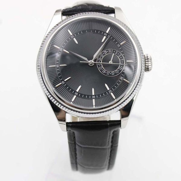 yz factory black dial automatic 2813 cellini date movement 39mm men watch watches brown leather silver dial 51519 mens wristwatches, Slivery;brown
yz factory black dial automatic 2813 cellini date movement 39mm men watch watches brown leather silver dial 51519 mens wristwatches, Slivery;brown