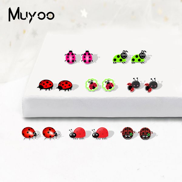 cartoon ladybug print plastic earrings hand craft cute ladybug insect print hand craft shrinky dinks earrings, Golden;silver
cartoon ladybug print plastic earrings hand craft cute ladybug insect print hand craft shrinky dinks earrings, Golden;silver