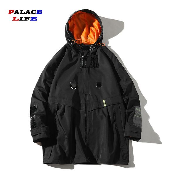 2019 autumn new windbreaker men casual loose hooded jackets man hip hop streetwear long trench coat mens jaqueta masculino, Black;brown
2019 autumn new windbreaker men casual loose hooded jackets man hip hop streetwear long trench coat mens jaqueta masculino, Black;brown