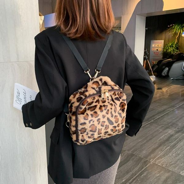 mini leopard shoulder backpacks women soft suede backpack small zipper rucksack 2020 girls casual elegant mochila
mini leopard shoulder backpacks women soft suede backpack small zipper rucksack 2020 girls casual elegant mochila