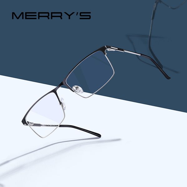 merry's men titanium glasses frame male square ultralight alloy eye prescription eyeglasses half optical s2047, Black
merry's men titanium glasses frame male square ultralight alloy eye prescription eyeglasses half optical s2047, Black
